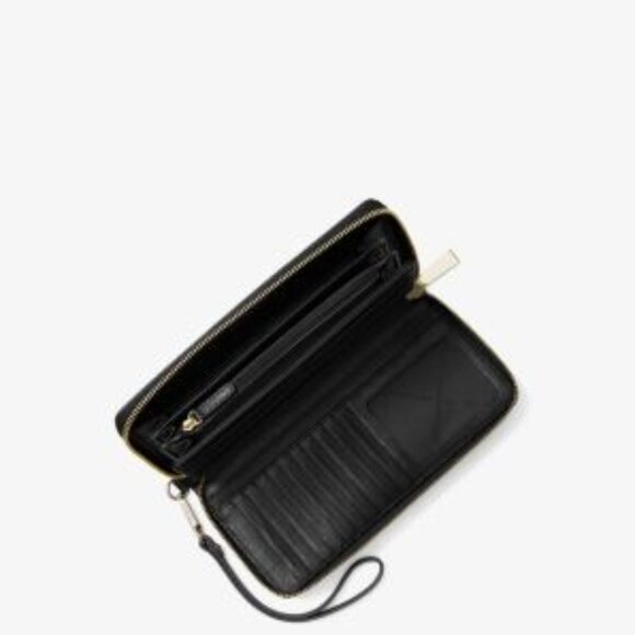 MICHAEL Michael Kors Leather Continental Wristlet. Used twice! - Picture 2 of 4